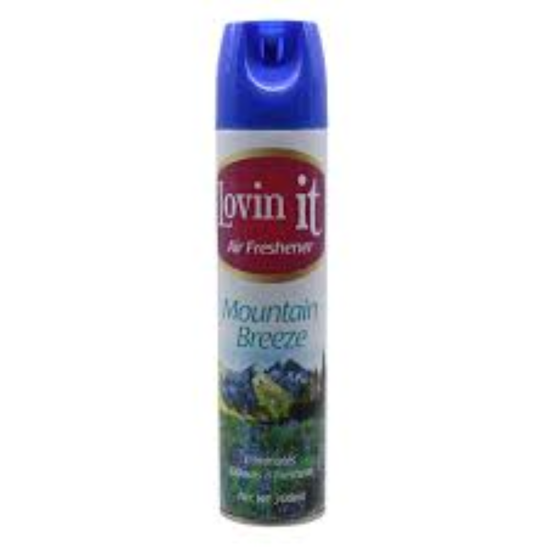 LOVIN IT ROOM FRESHENER MOUNTAIN BREEZE 300ML